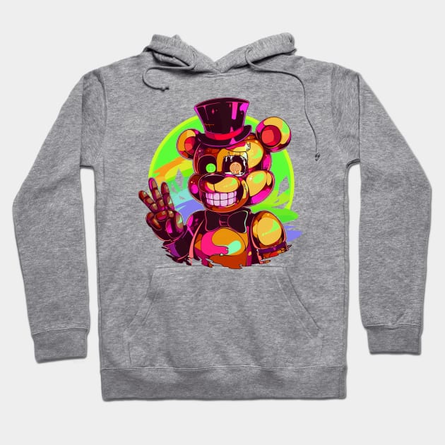 freddy fazbear Hoodie by sample the dragon